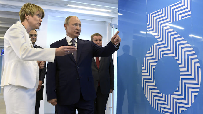 Владимиру Путину показали талант и успех