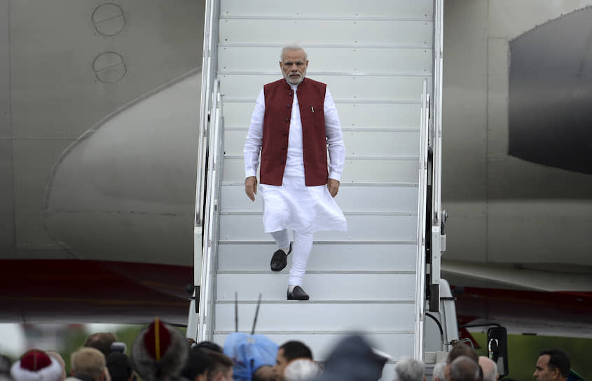 Премьер-министр Индии Нарендра Моди прилетит на ВЭФ в том числе ради подписания межправсоглашения, которое должно увеличить товарооборот страны с РФ втрое