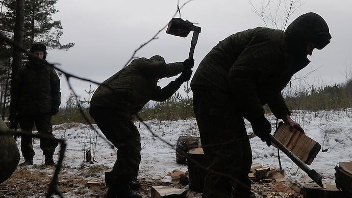 Из жизни военно-поленных