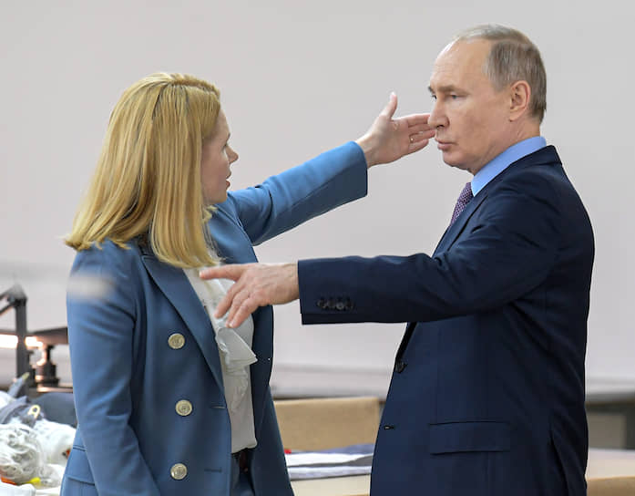 Владимир Путин и ивановские дамы время от времени противоречили друг другу
