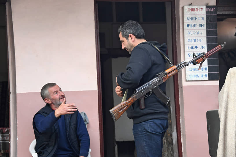 Жители Нагорного Карабаха