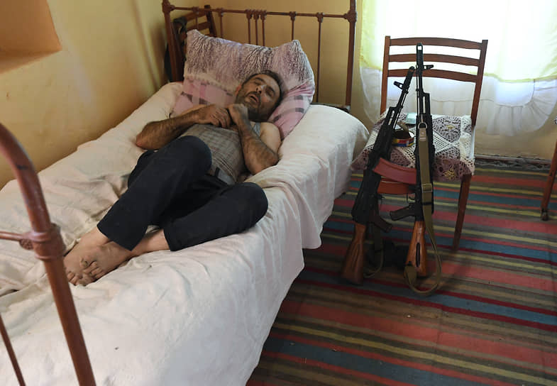 Отдыхающий житель Гардрудского района Нагорного Карабаха