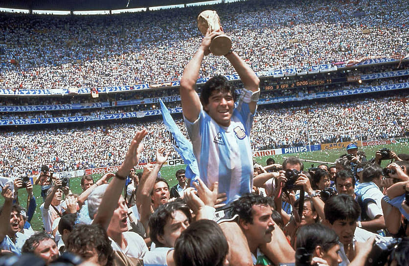 В 1986 году Диего Марадона стал единственным в истории футболистом, который смог выиграть чемпионат мира почти в одиночку