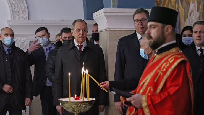 Сергея Лаврова приняли близко к сербству