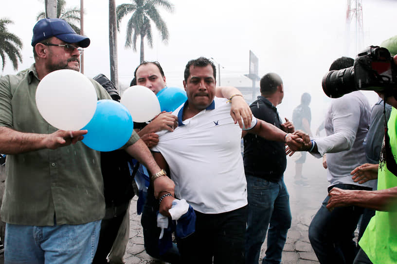 Кандидат в президенты Никарагуа Феликс Марадиага