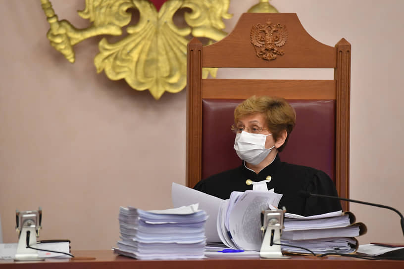 Судья Верховного суда России Алла Назарова 