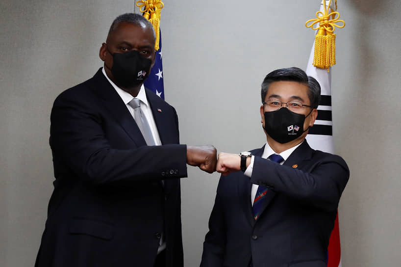 Министр обороны США Ллойд Остин и его южнокорейский коллега Со Ук готовы выступить единым фронтом против северокорейской угрозы