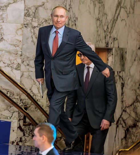 Владимир Путин с удовольствием приехал к бизнесменам