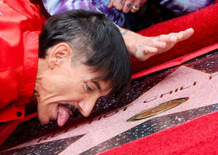 Открывая именную звезду RHCP в Голливуде, лидер группы Энтони Кидис предвкушал успех нового альбома