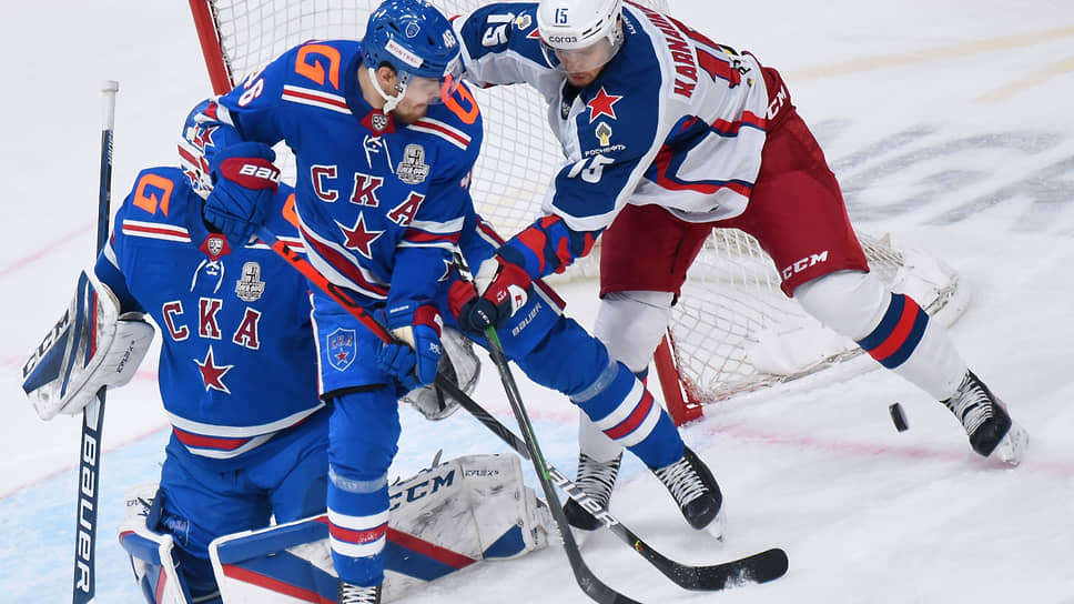 Как ЦСКА в пятый раз подряд победил СКА в полуфинале play-off