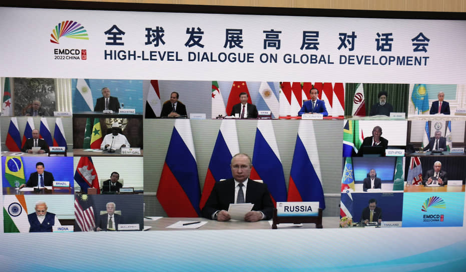 Владимир Путин принял участие, можно сказать, в глобальном международном саммите