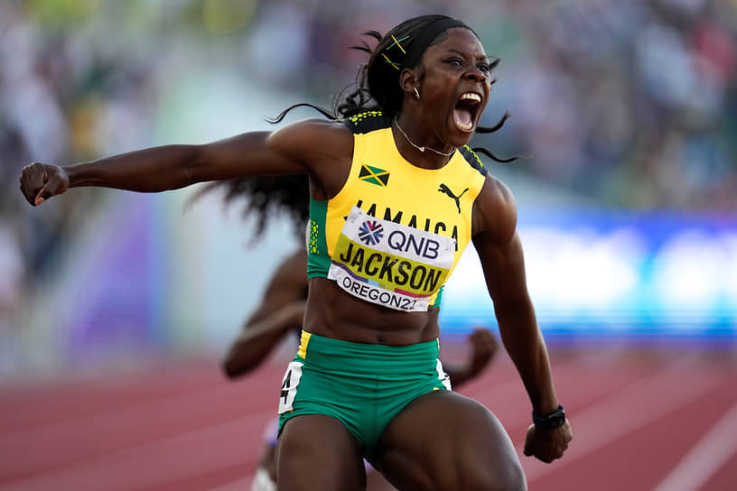 Ямайская спортсменка Шерика Джексон