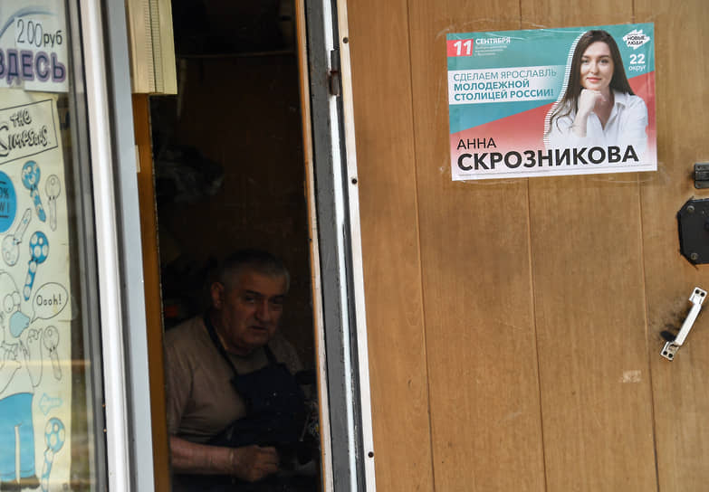 Агитационная листовка кандидата Анны Скрозниковой