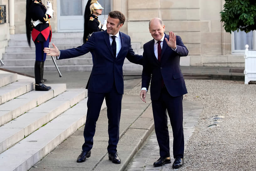 Атмосфера на переговорах между президентом Франции Эмманюэлем Макроном и канцлером ФРГ Олафом Шольцем была, судя по всему, не столь дружелюбной, как на протокольных фото