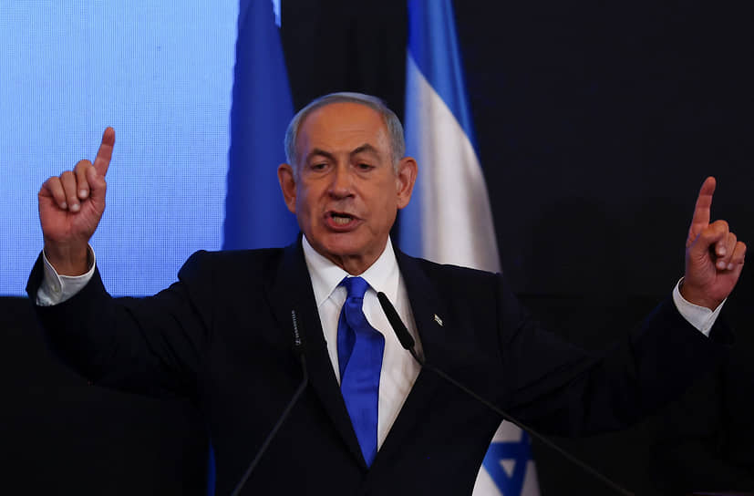 Бывший премьер-министр Израиля Биньямин Нетаньяху