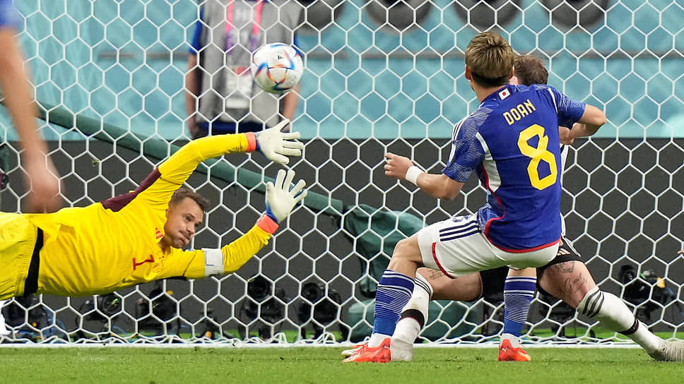 Сборная Японии одержала волевую победу над командой Германии