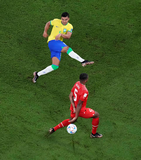 Необычный удар, исполненный Каземиру, принес бразильцам победу над швейцарцами и play-off чемпионата мира в Катаре