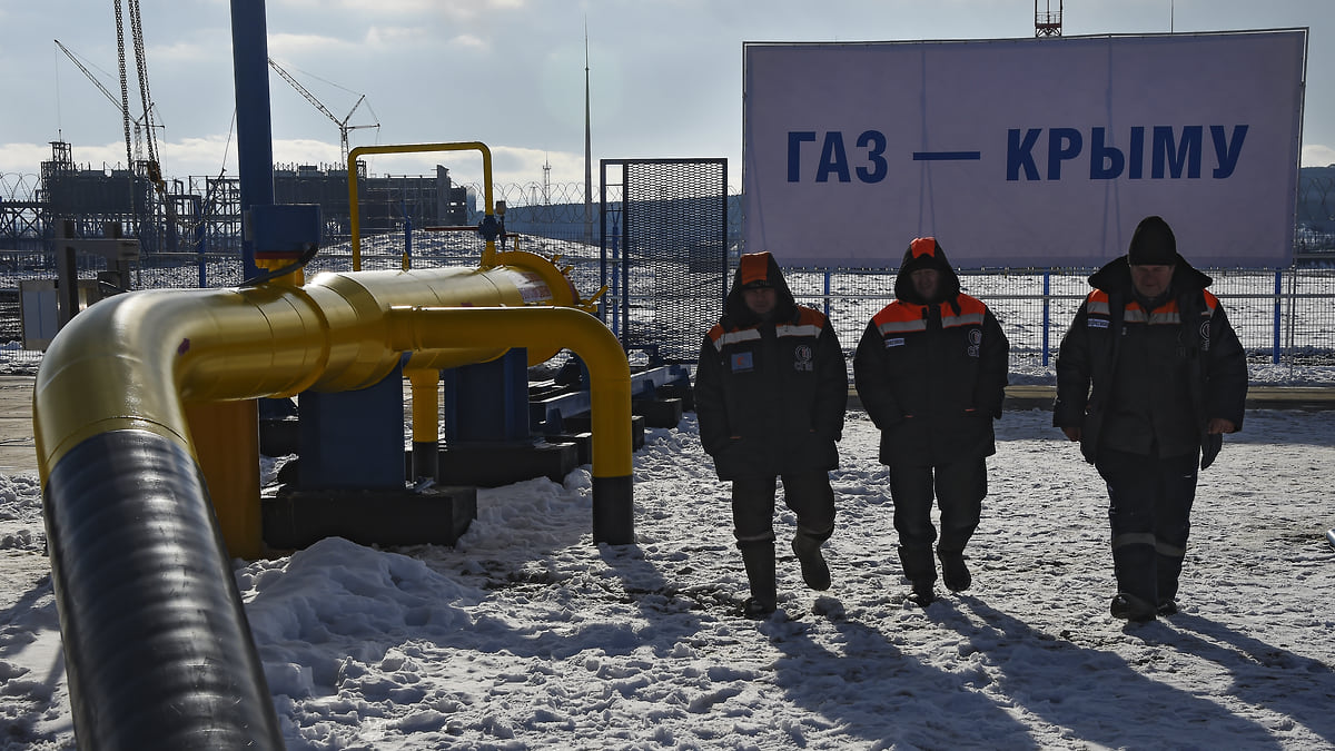 В энергетику Крыма вторгся компрессор
