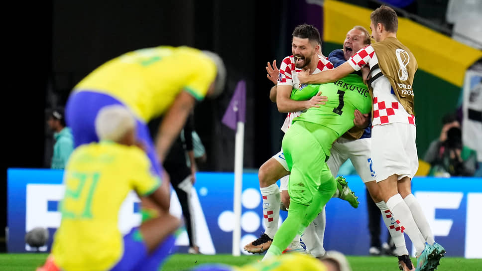 Как в четвертьфинале катарского первенства сборная Хорватии выбила бразильцев