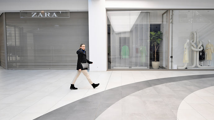 Zara примерят замену