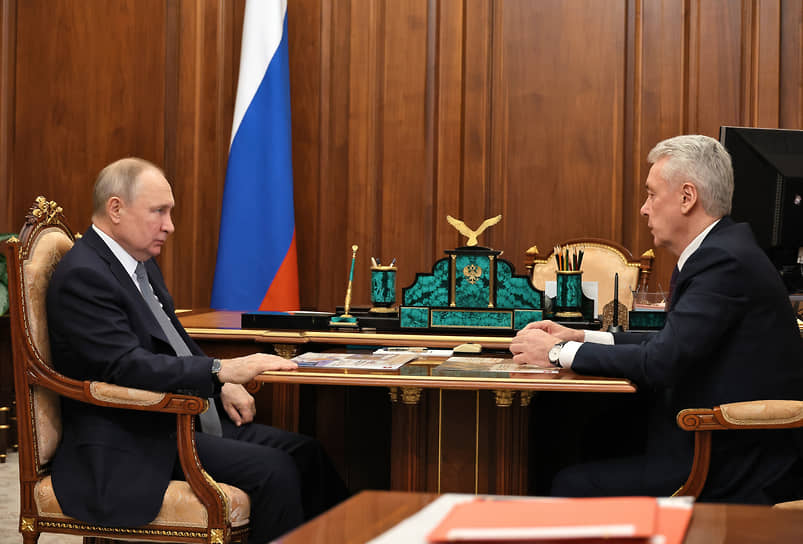 Владимир Путин поблагодарил Сергея Собянина за достигнутые свершения и пожелал дальнейшей успешной работы