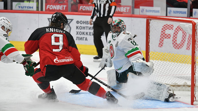 «Ак Барс» сыграл в одну шайбу
