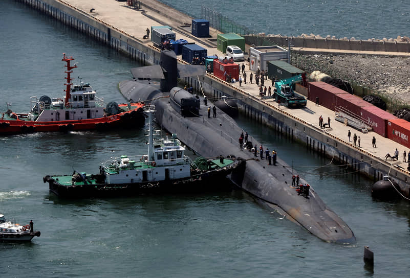 Атомная подлодка USS Michigan класса Ohio