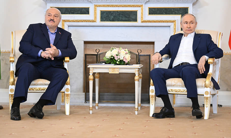 Президенты России и Белоруссии не скрывают своих чувств