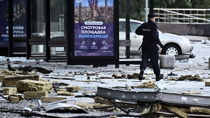 «Москва-Сити» подвергся падению