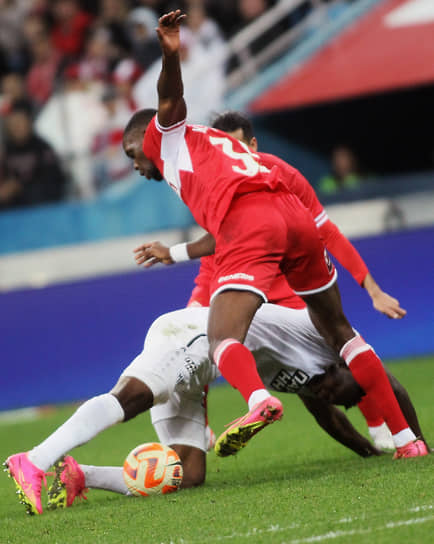 Фрагмент матча «Спартак» (Москва) — «Пари Нижний Новгород»