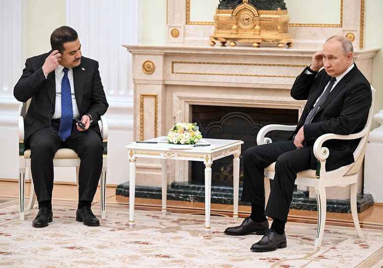 Владимир Путин и Мухаммед ас-Судани прислушивались то ли друг к другу, то ли к себе, то ли к кому-то третьему