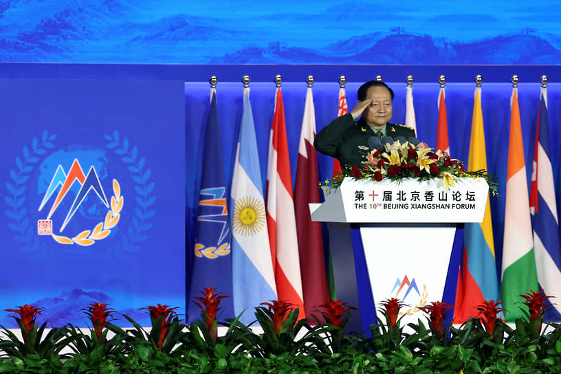 Заместитель председателя Центрального военного совета Китая Чжан Юся