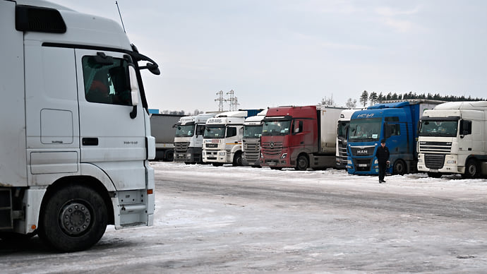 Полуприцепы отцепились
