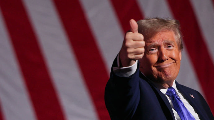 Дональд Трамп пошел на обгон