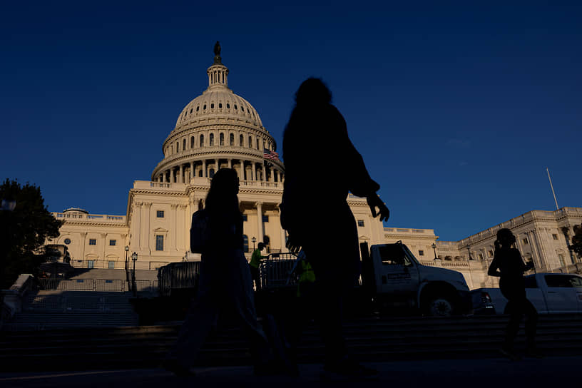 Здание Конгресса США в Вашингтоне