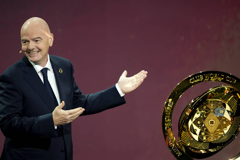 Президент FIFA Джанни Инфантино