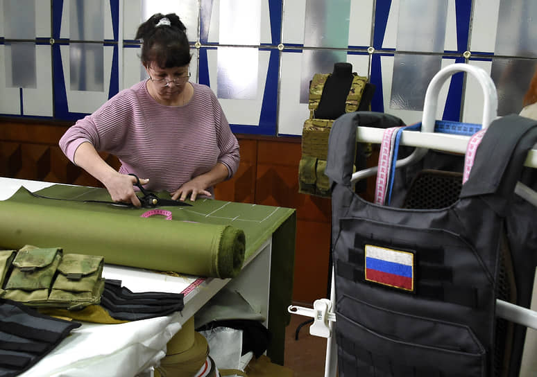 Швейный цех по пошиву бронежилетов