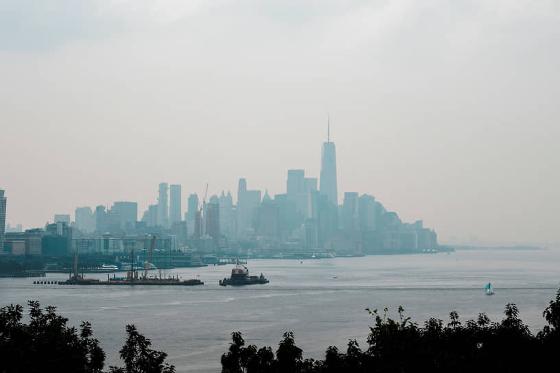 Диаграмма изменения торгового баланса США