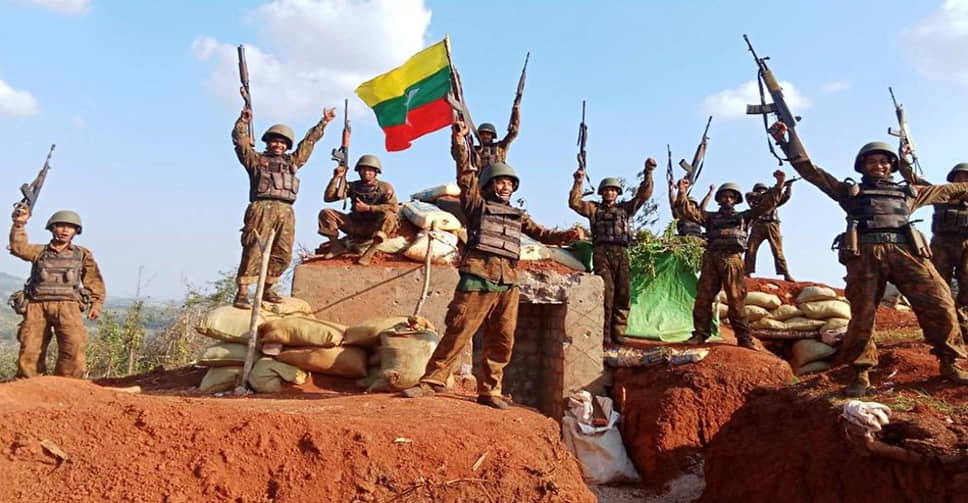 Военнослужащие Мьянмы