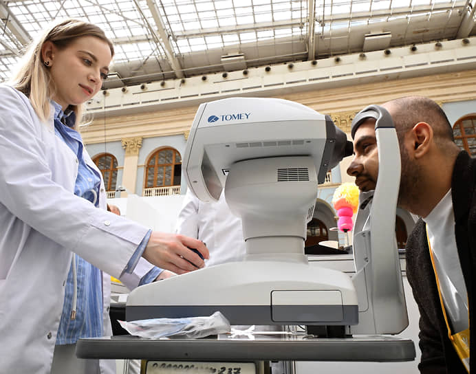 На XX Всероссийском форуме «Здоровье нации — основа процветания России» в Гостином дворе