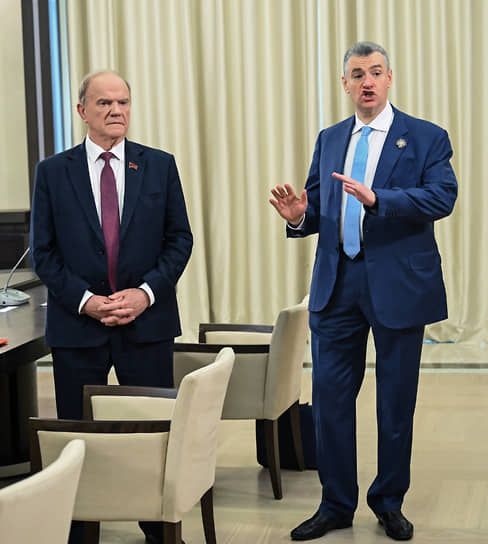 Геннадий Зюганов и Леонид Слуцкий не стали так близки, как были близки Геннадий Зюганов и Владимир Жириновский