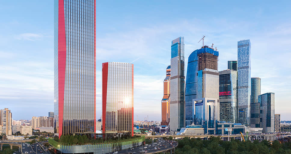 Бизнес-центр iCity в деловом квартале «Москва-Сити» 