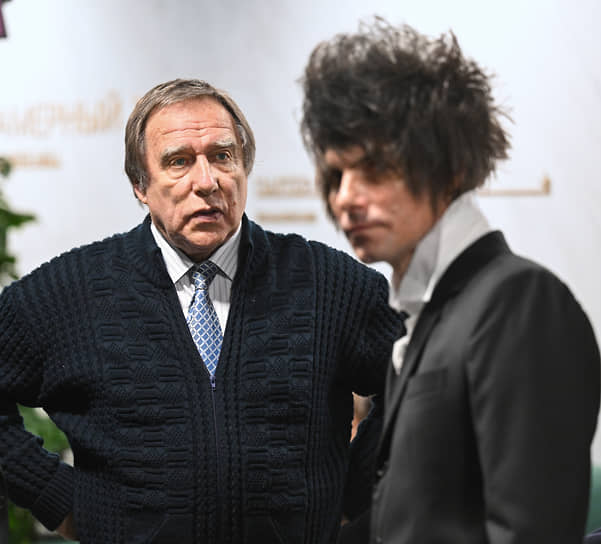 Виолончелист Сергей Ролдугин (слева) и архитектор Андрей Литвинов совершили невозможное