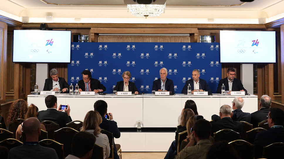 Пресс-конференция Международного олимпийского комитета в Милане