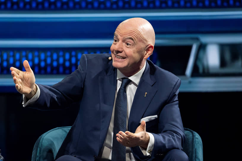 Президент FIFA Джанни Инфантино
