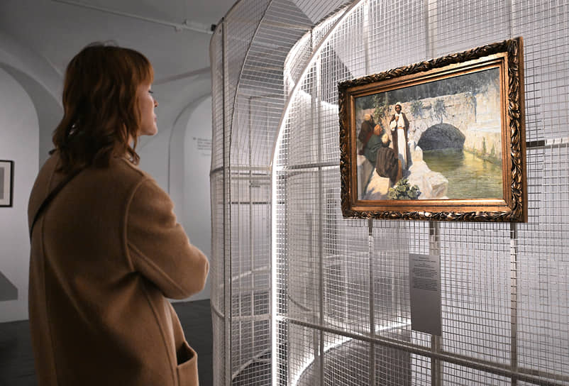 Поленов считал главным в своей жизни евангельский цикл; работы из этой серии открывают и замыкают выставку