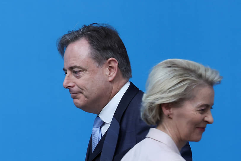 Бельгийский премьер Барт Де Вевер остался не впечатлен схемой использования замороженных российских активов, выдвинутой главой Еврокомиссии Урсулой фон дер Ляйен