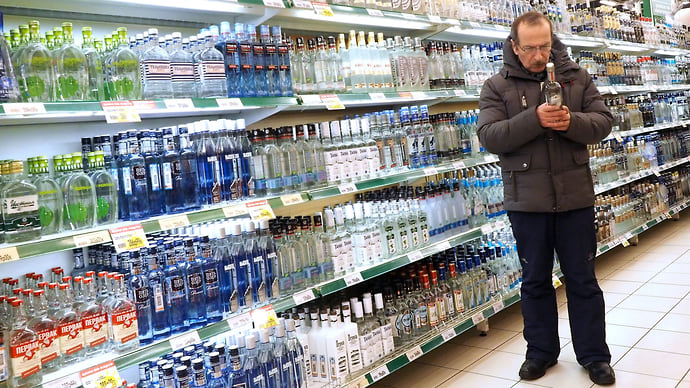 Спиртное набивает себе цену