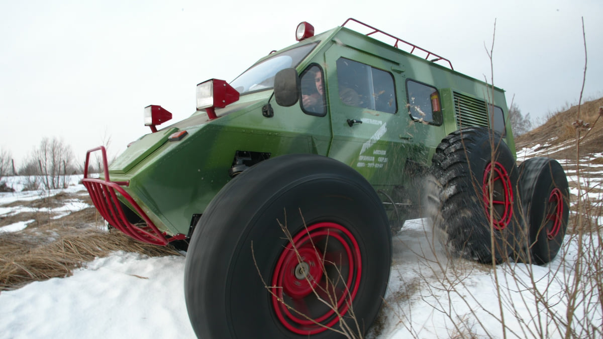 Вездеходам и болотоходам расширяют права