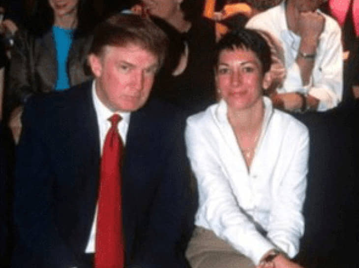 Дональд Трамп и сообщница Эпштейна Гислейн Максвелл